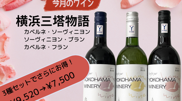 1月のワイン　横浜三塔物語